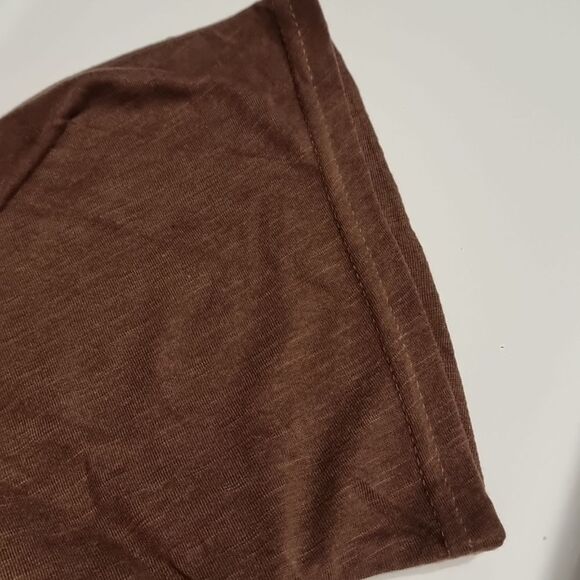 New 'Hola Beaches' T-Shirt Cover Up Dress In Cafe - Picture 5 of 10